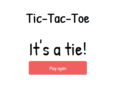 Tic-tac-toe game